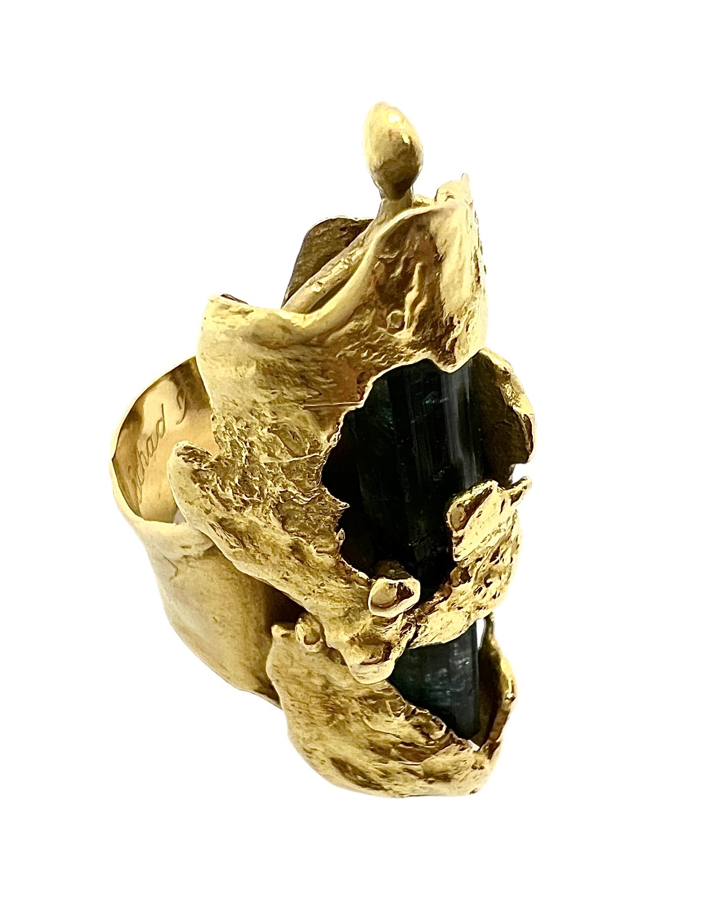 Roland Schad, Gold and Tourmaline ring