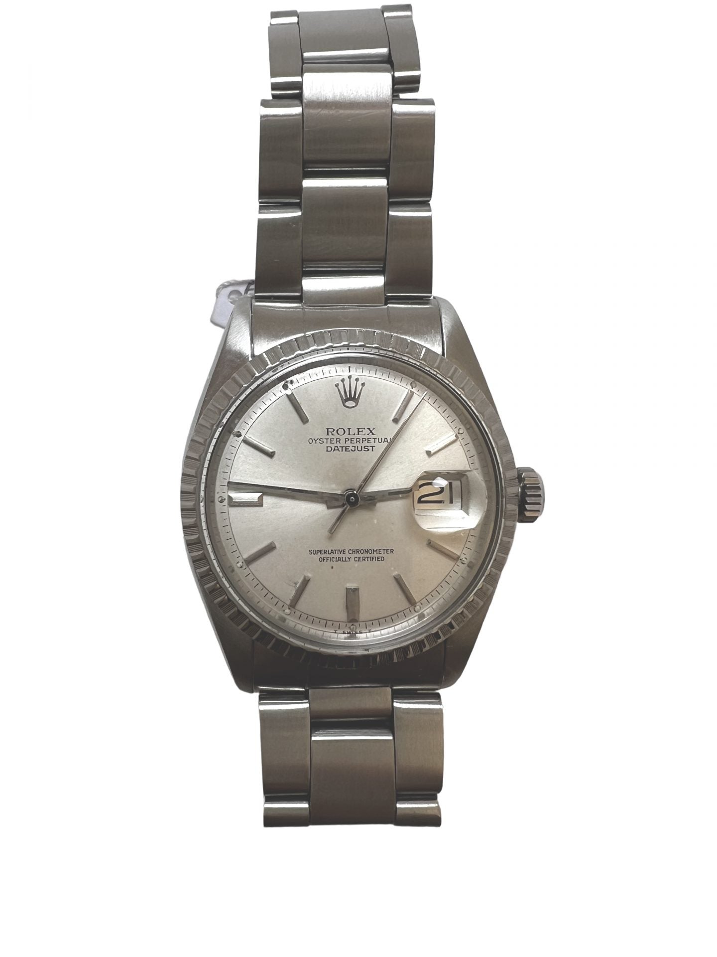 Montre Rolex datejust sur bracelet oyster de 1978