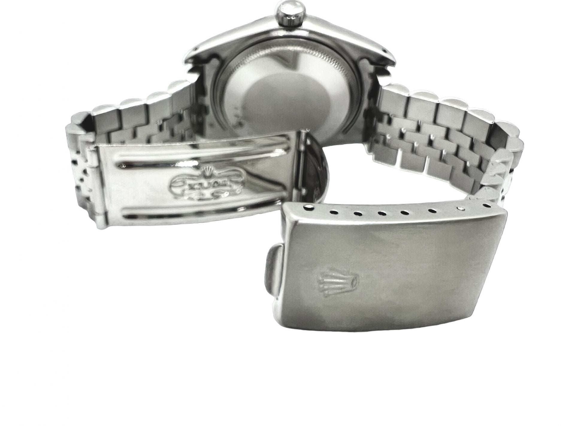 Montre Rolex Datejust or et acier de 1983