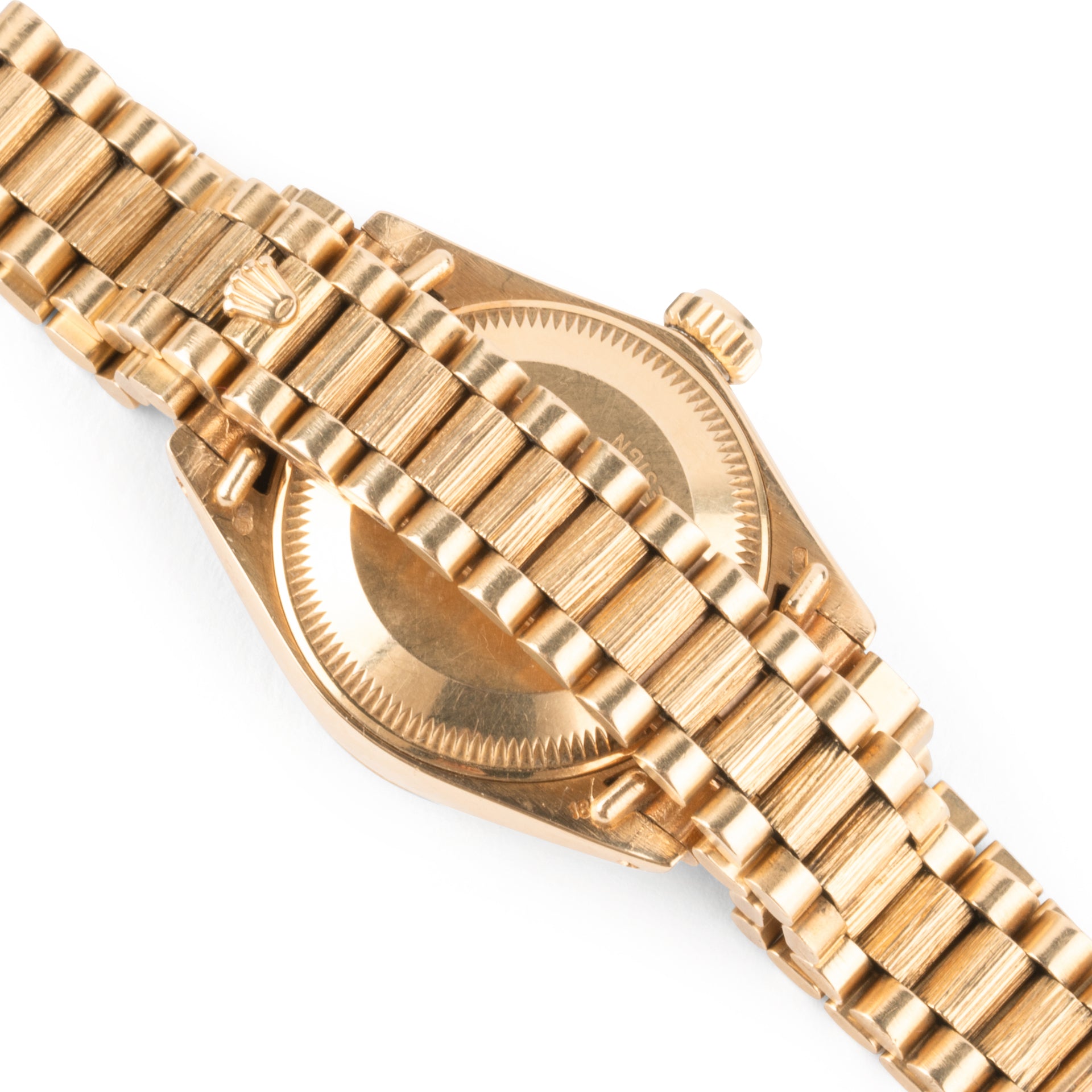 Rolex, Oyster perpetual datejust watch Gold, Vintage diamonds