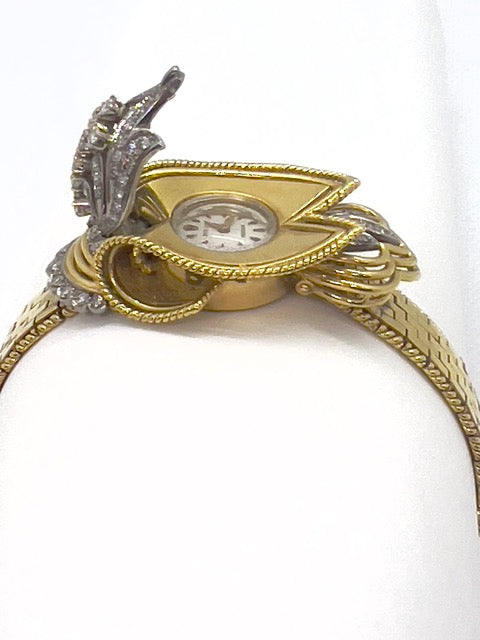 Rolex, "secret" watch in yellow and white gold
