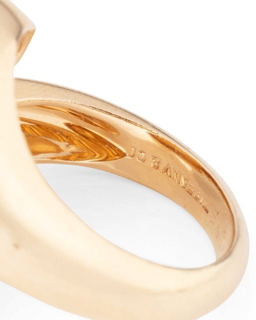Tiffany & Co bague Vintage or jaune 14K - Maison Eloe