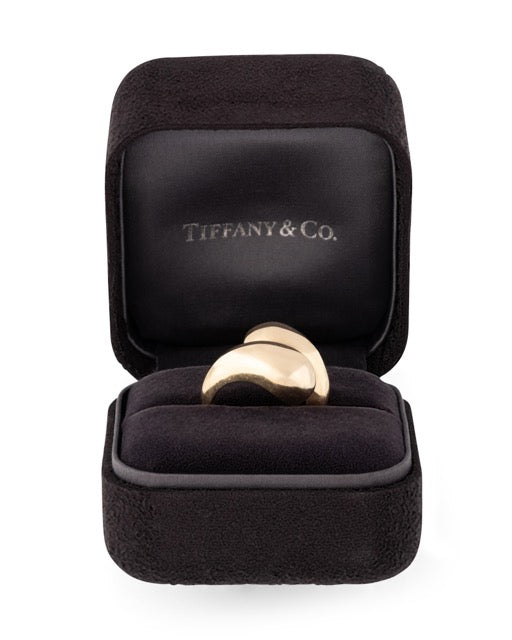 Tiffany & Co bague Vintage or jaune 14K - Maison Eloe