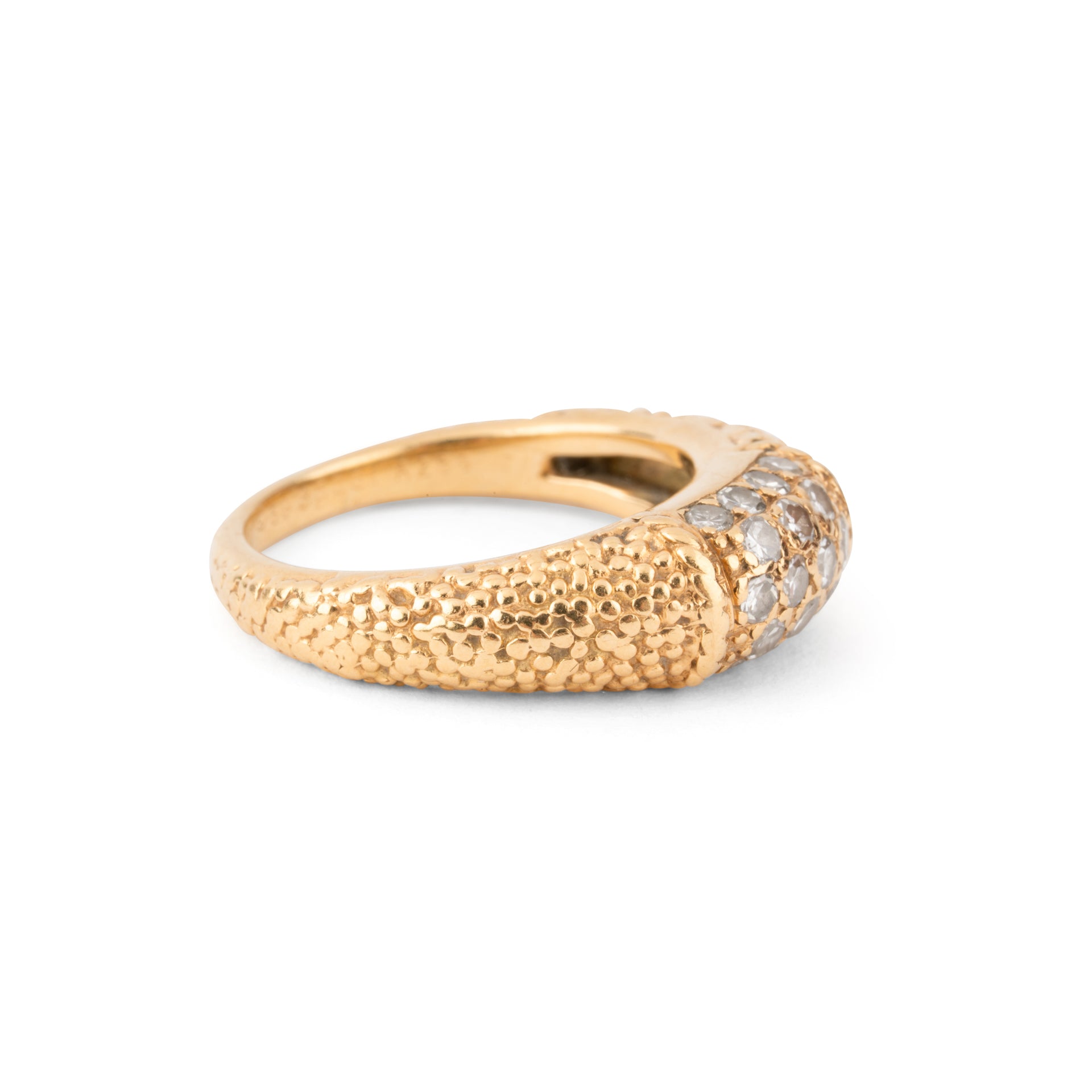 Van Cleef & Arpels, Philippine Ring Yellow Gold, Diamonds