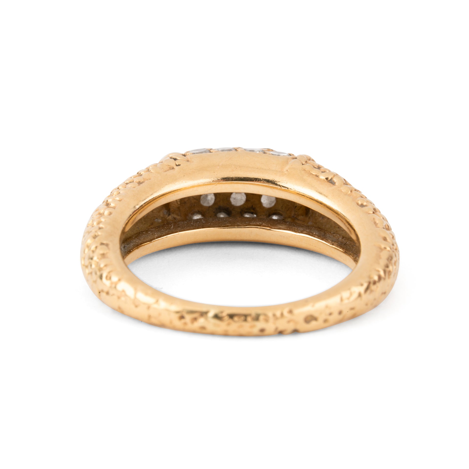 Van Cleef & Arpels, Philippine Ring Yellow Gold, Diamonds