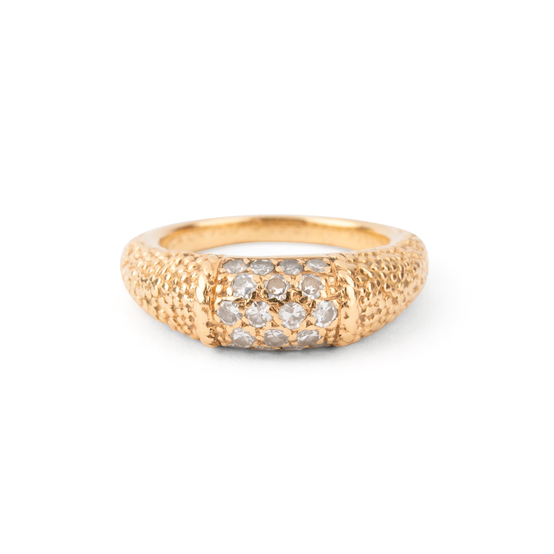 Van Cleef & Arpels, Bague Philippine Or jaune, Diamants