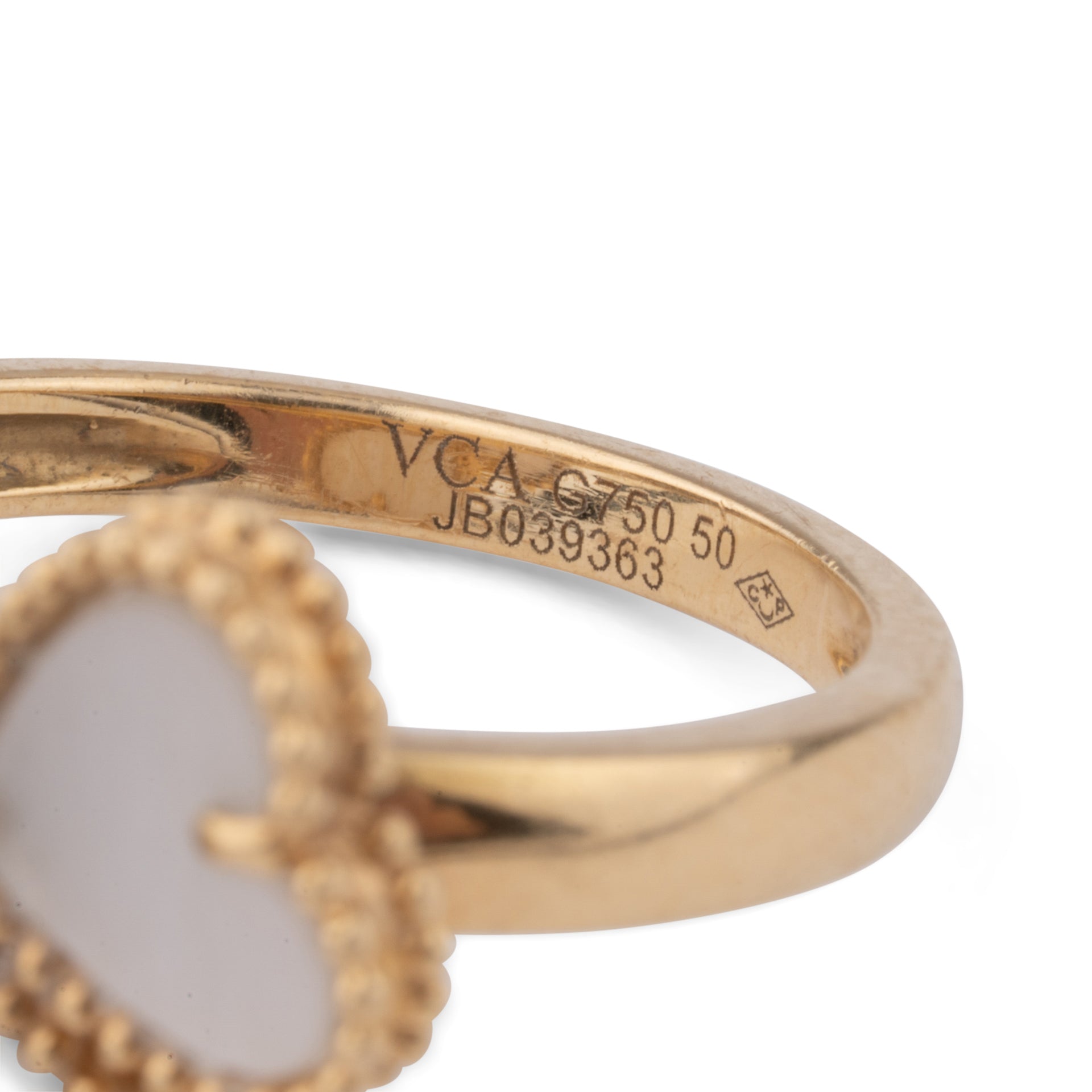 Van Cleef & Arpels, “Magic Alhambra” ring