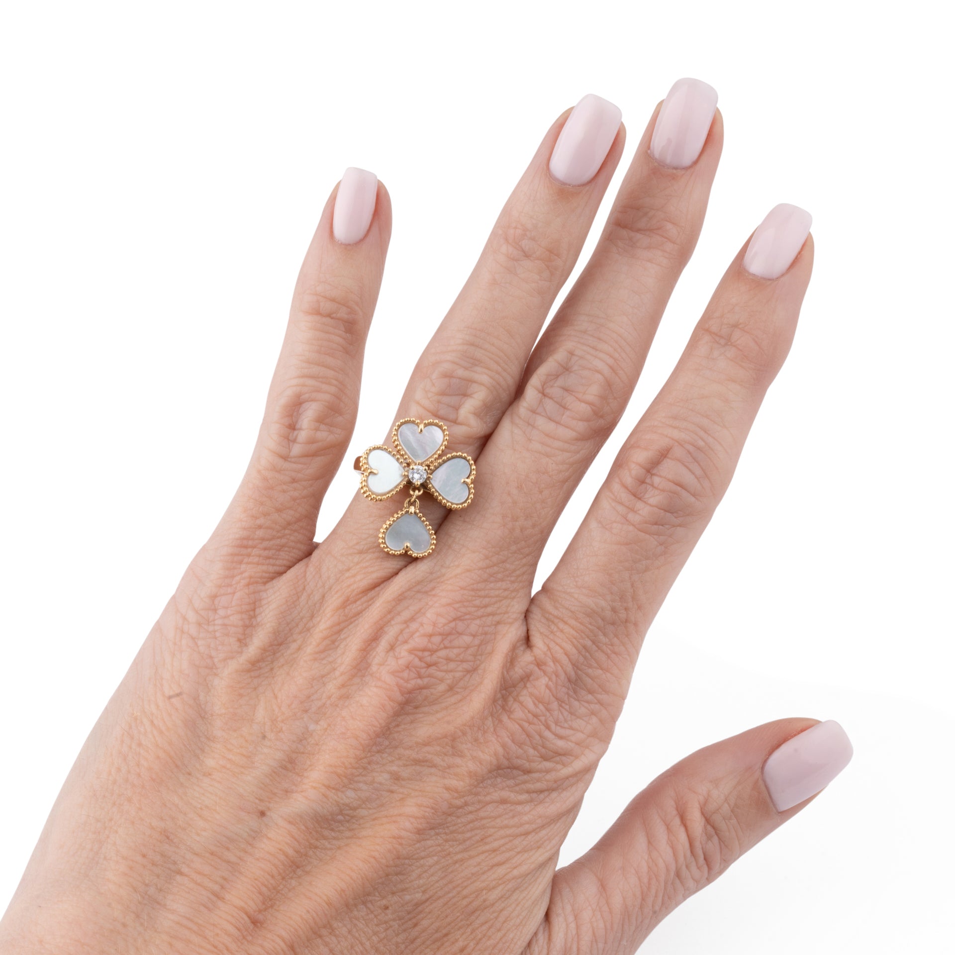 Van Cleef & Arpels, “Magic Alhambra” ring