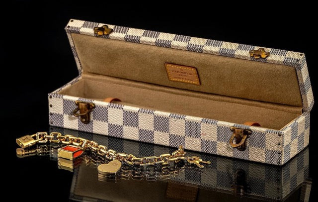 Bracelet Vuitton "Padlock"dans son écrin d'origine