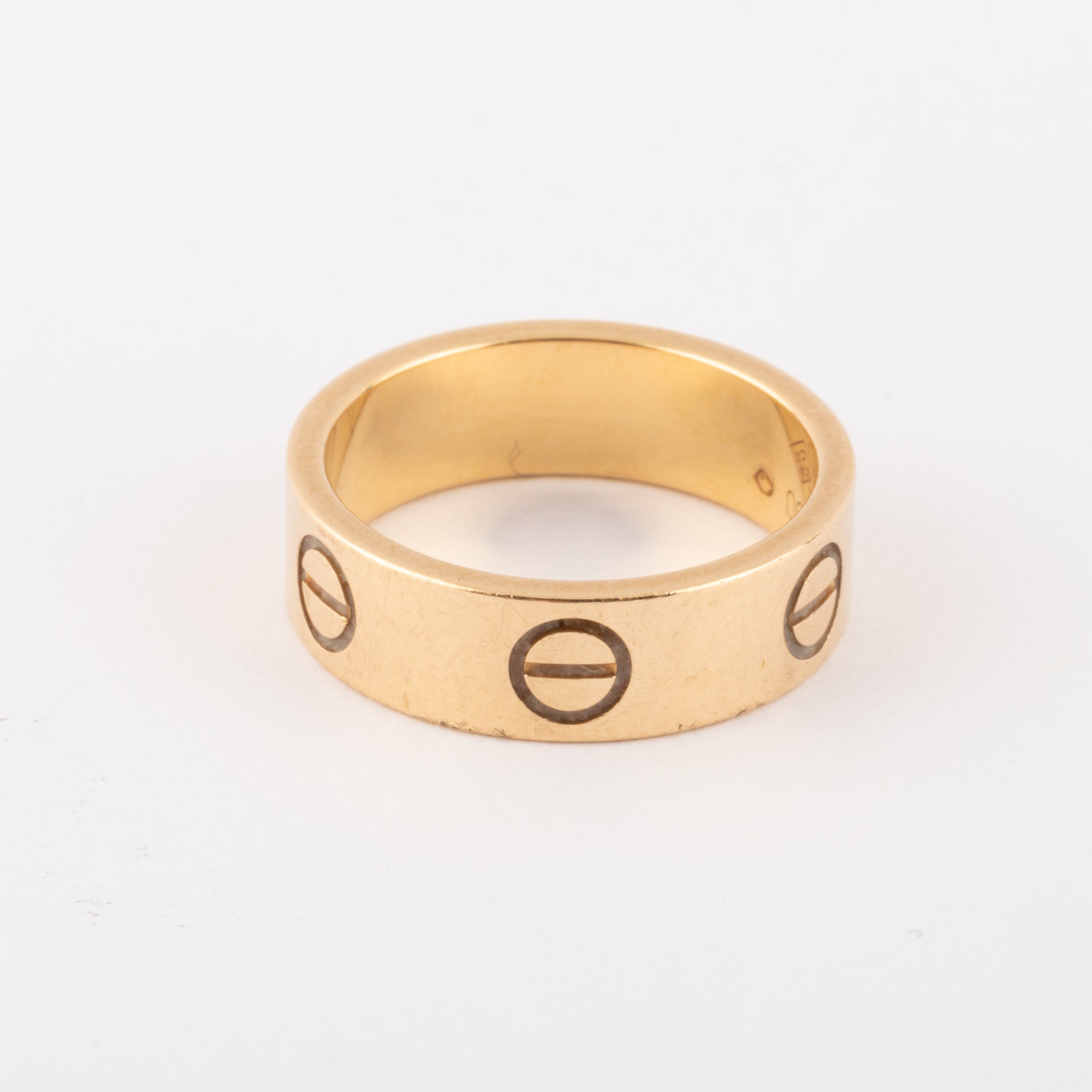 Bague "Love" or jaune
