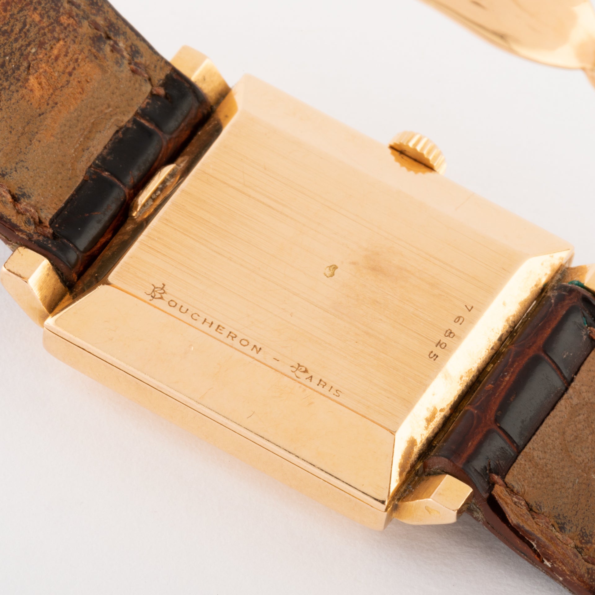 Vintage Boucheron gold watch