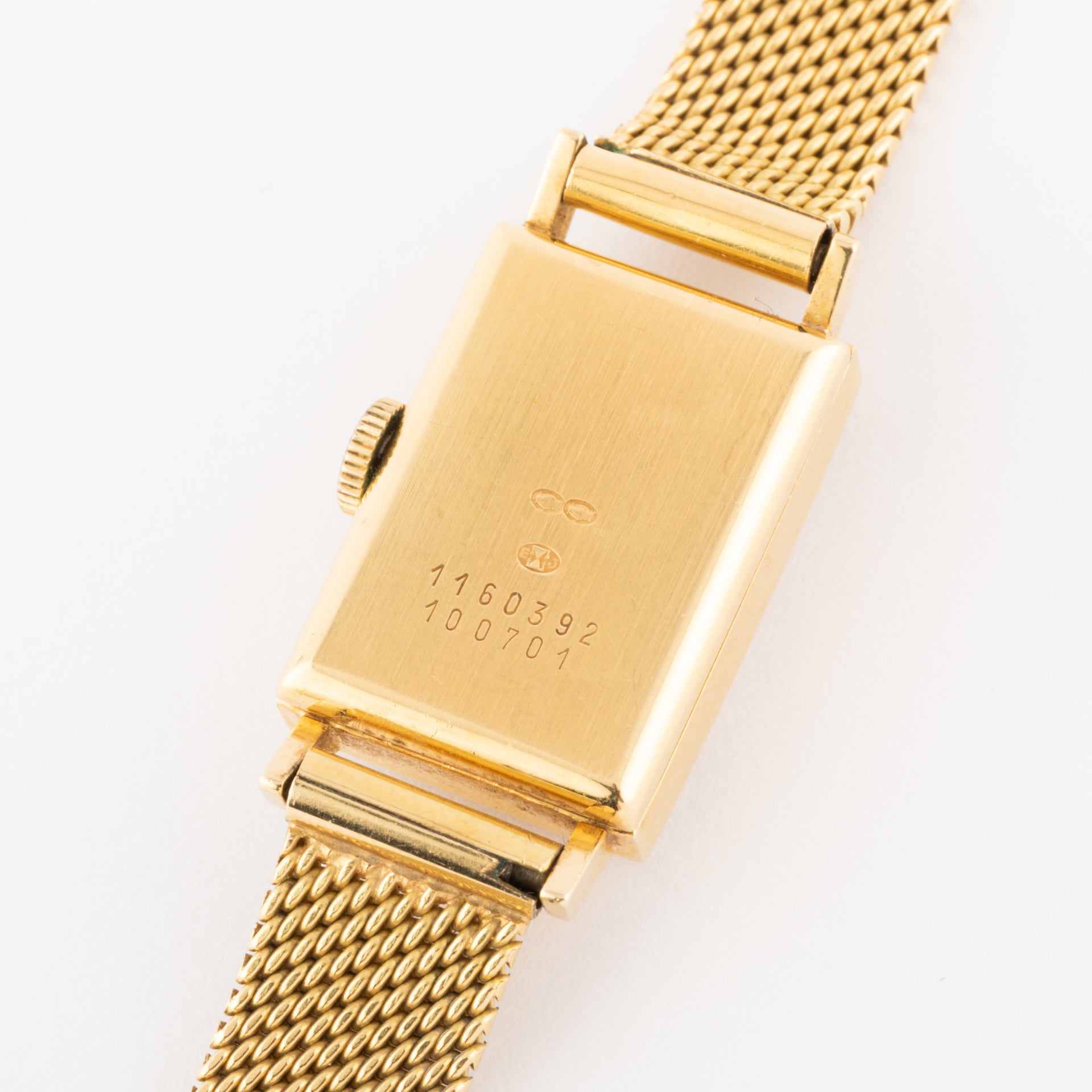 Montre Jaeger Lecoultre en or.