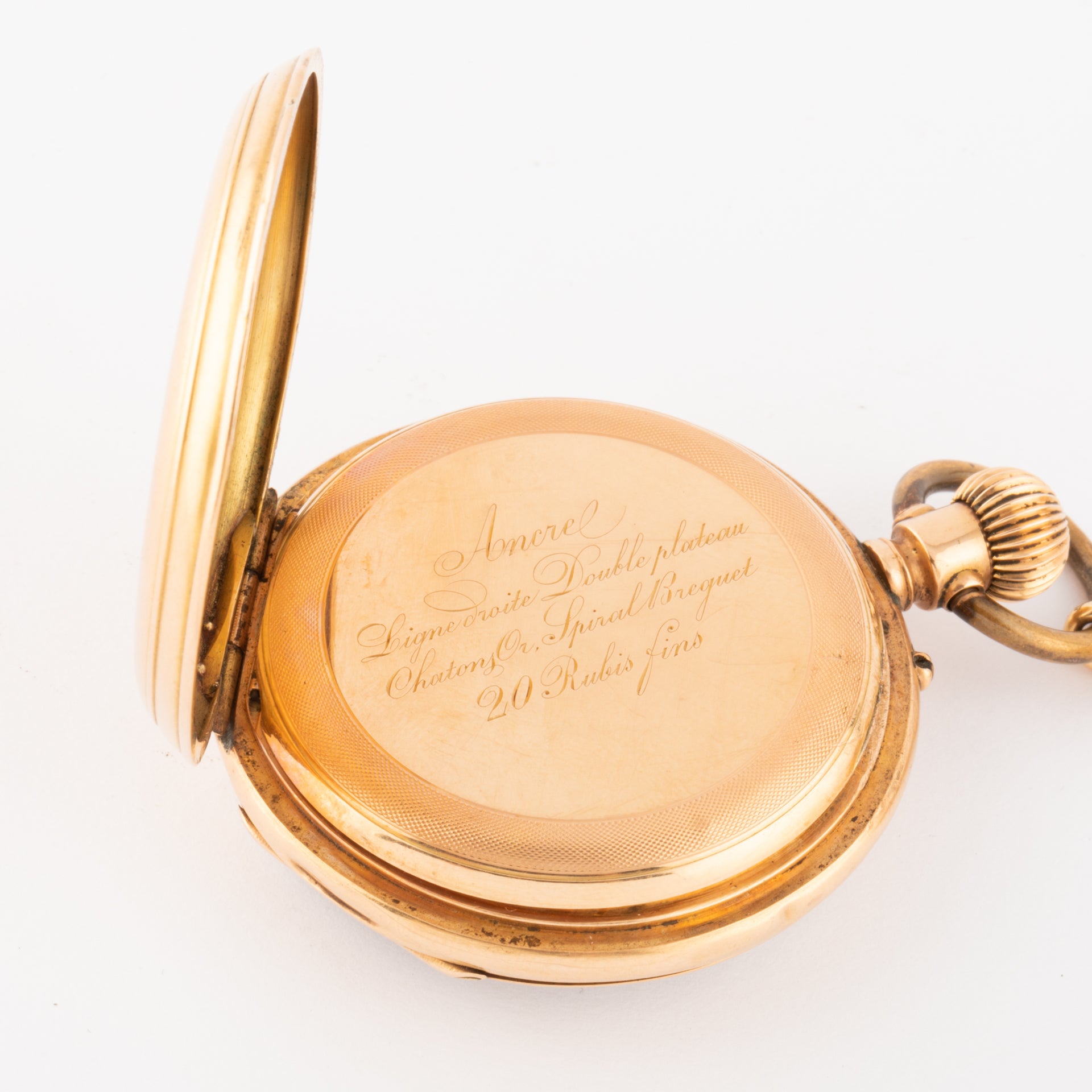 Gold pocket watch circa 1880