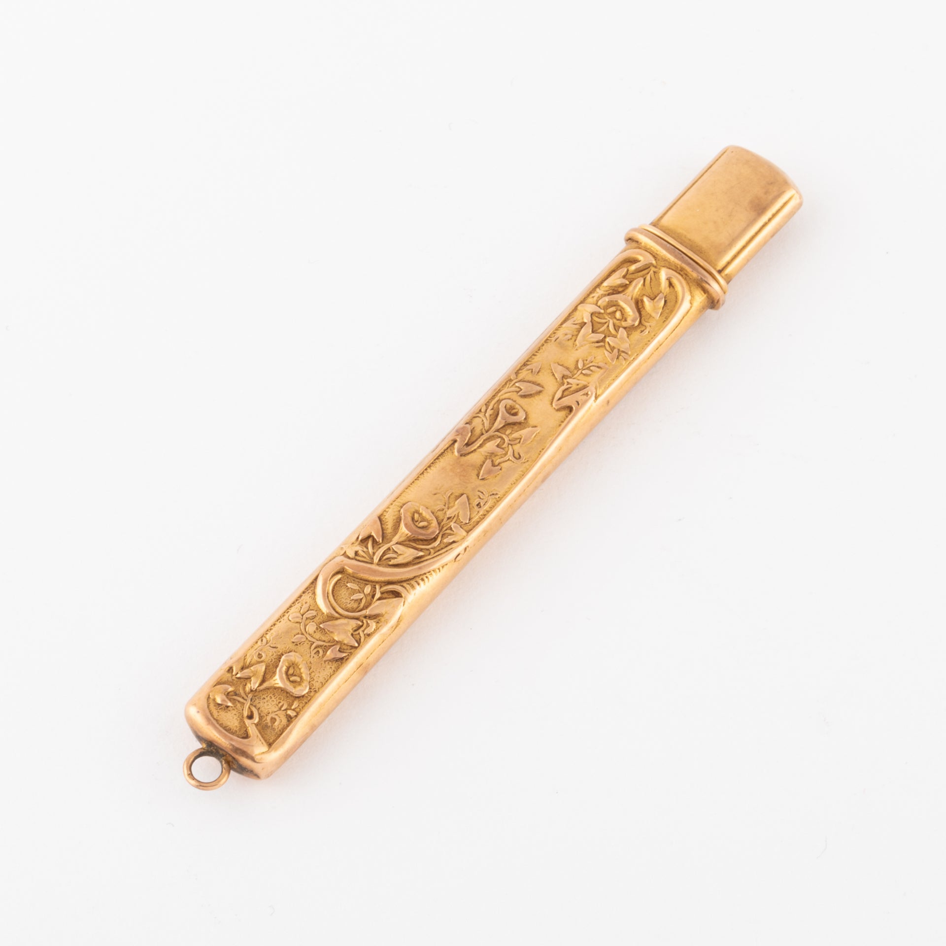 Gold needle holder