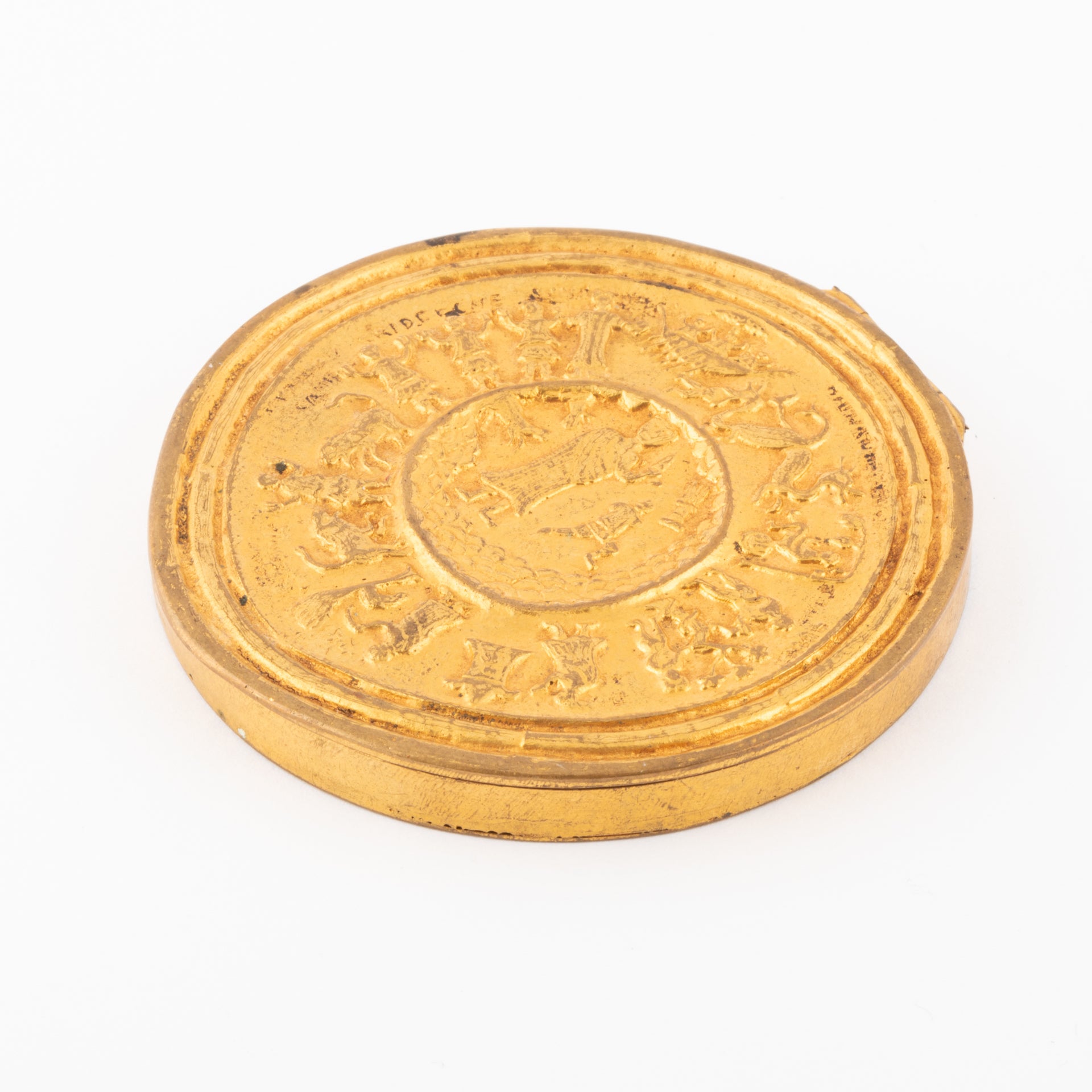 Line Vautrin Powder Box "Moses and the Crossing of the Desert"