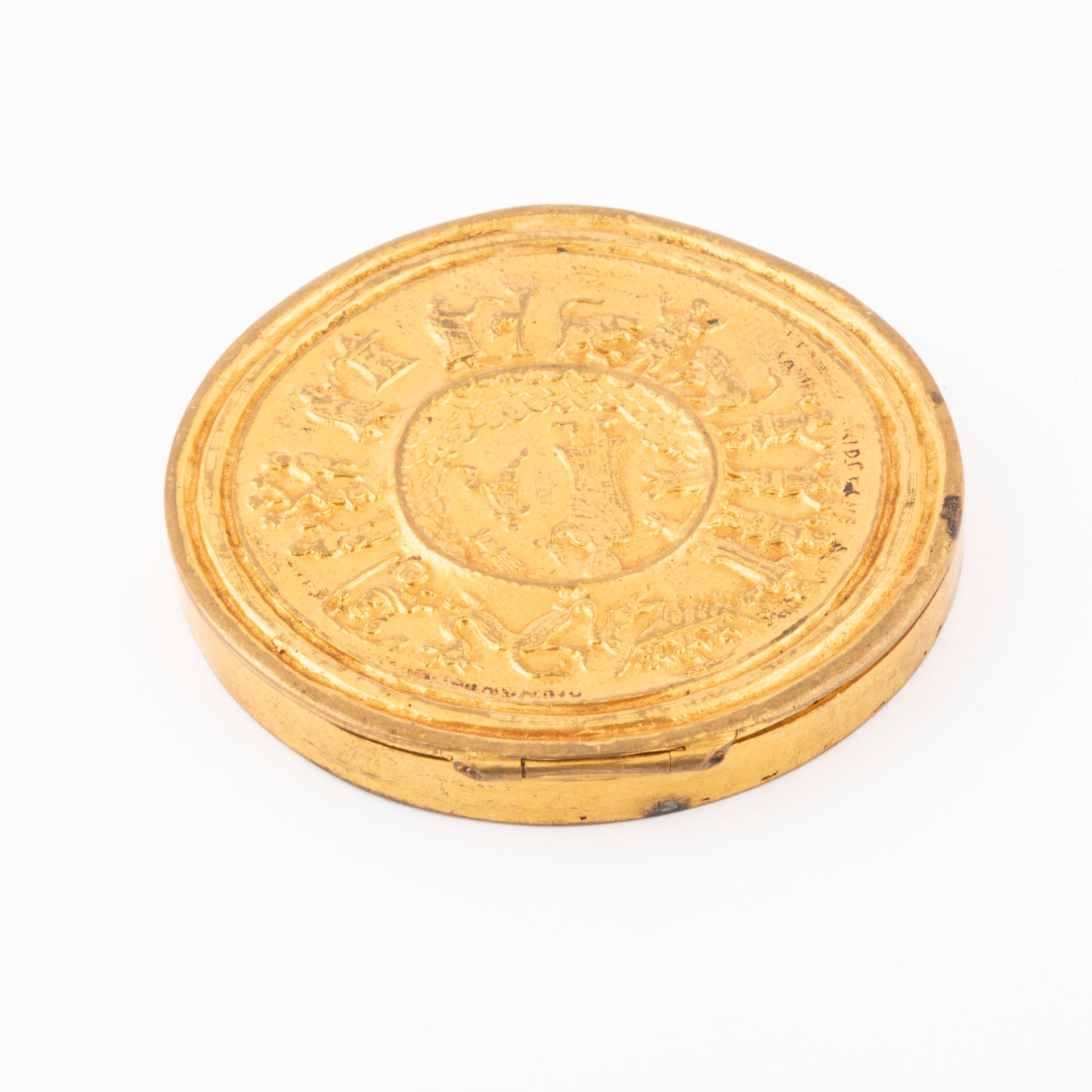 Line Vautrin Powder Box "Moses and the Crossing of the Desert"