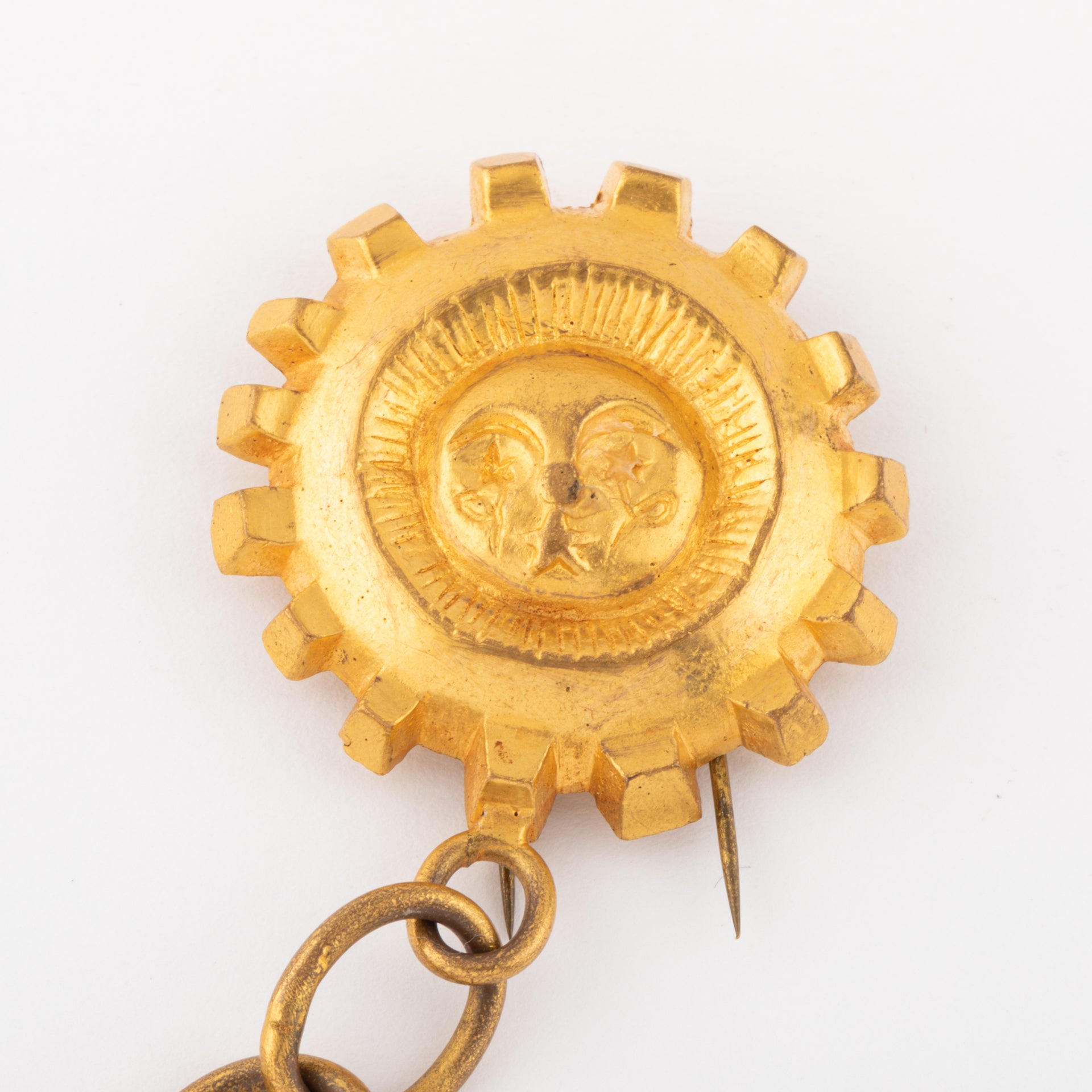 Double brooch Line Vautrin