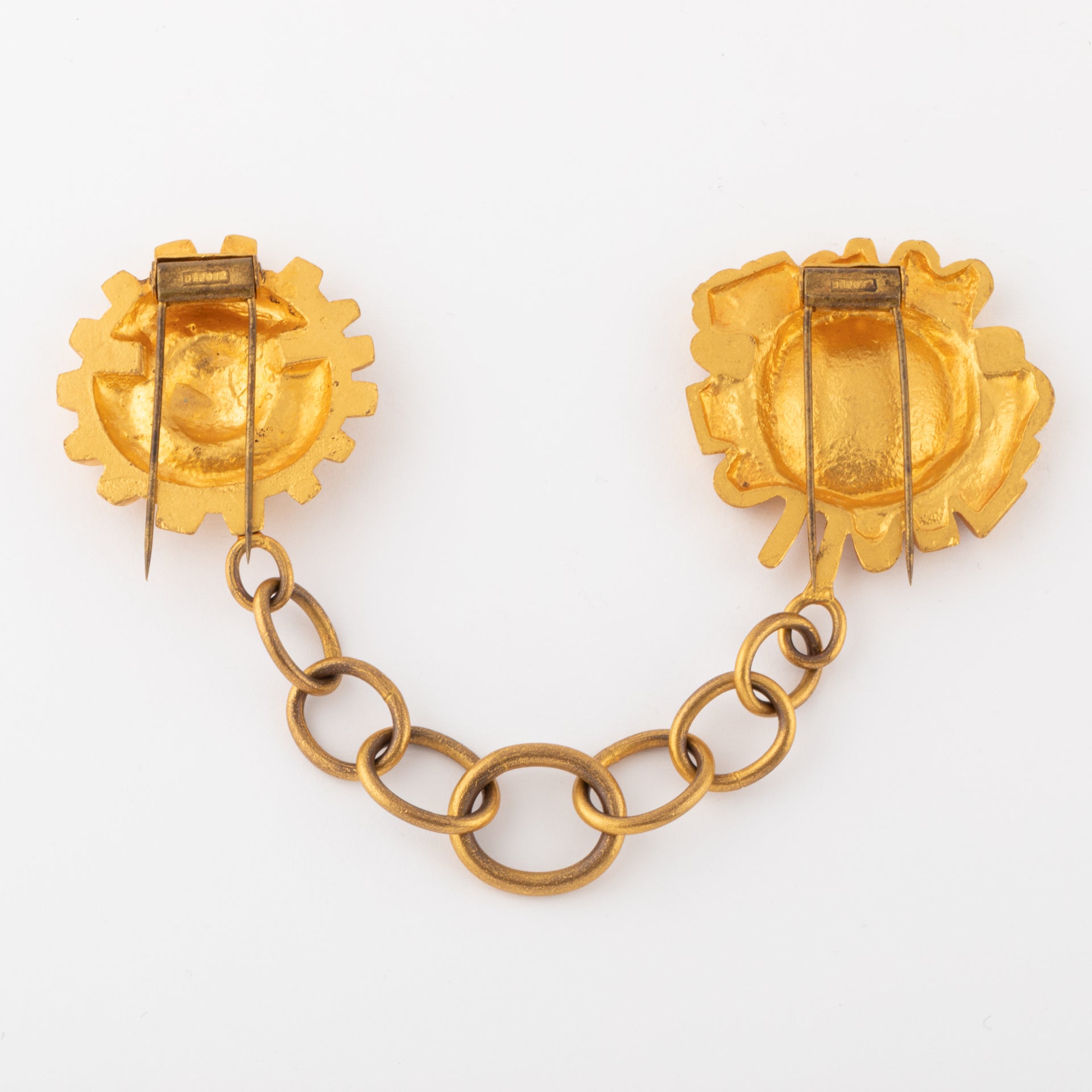 Double brooch Line Vautrin