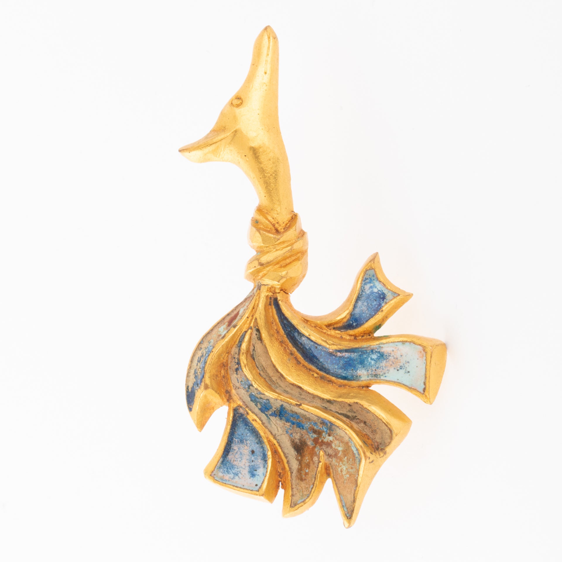 "Fantastic Bird" brooch by Line Vautrin