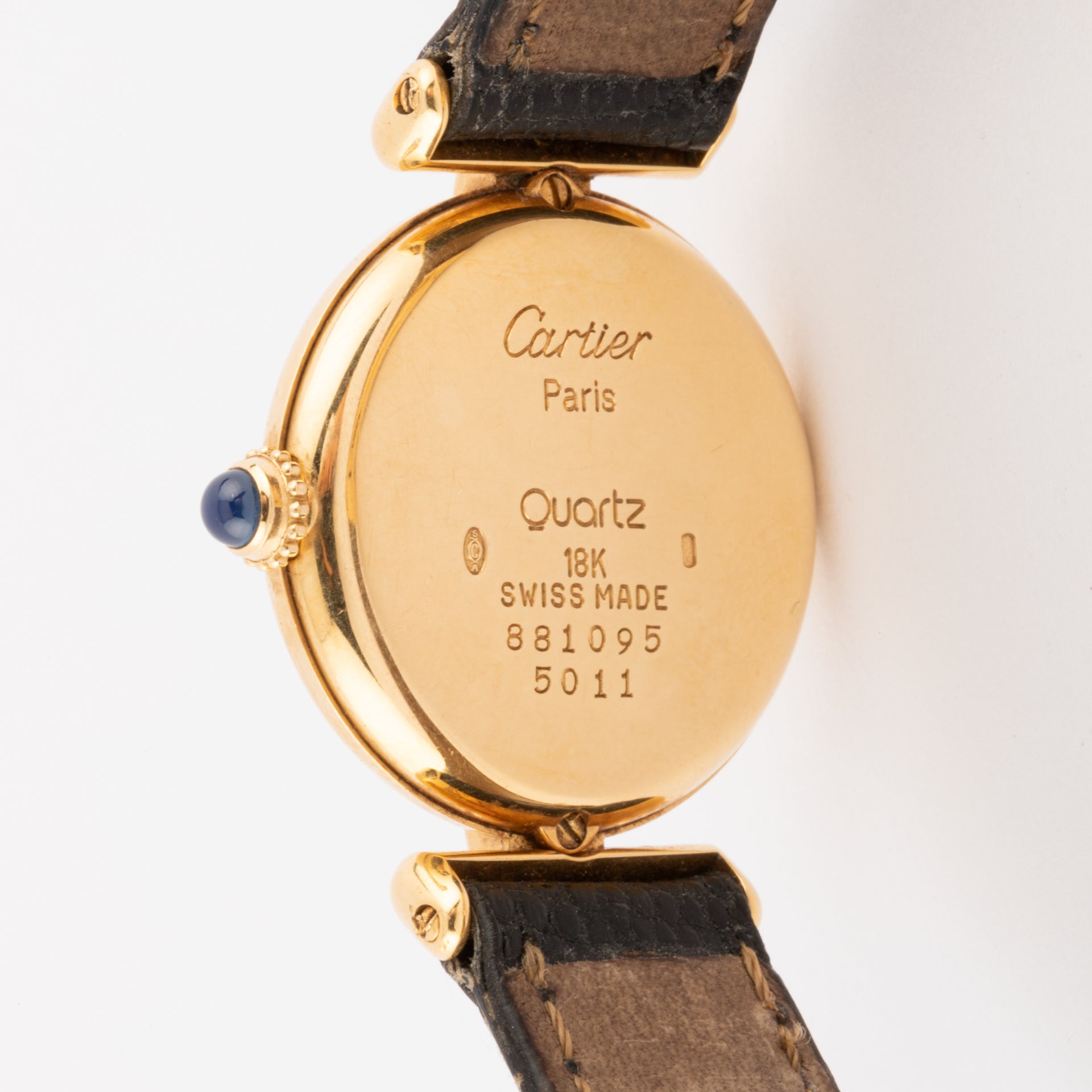 Cartier Colisée gold watch