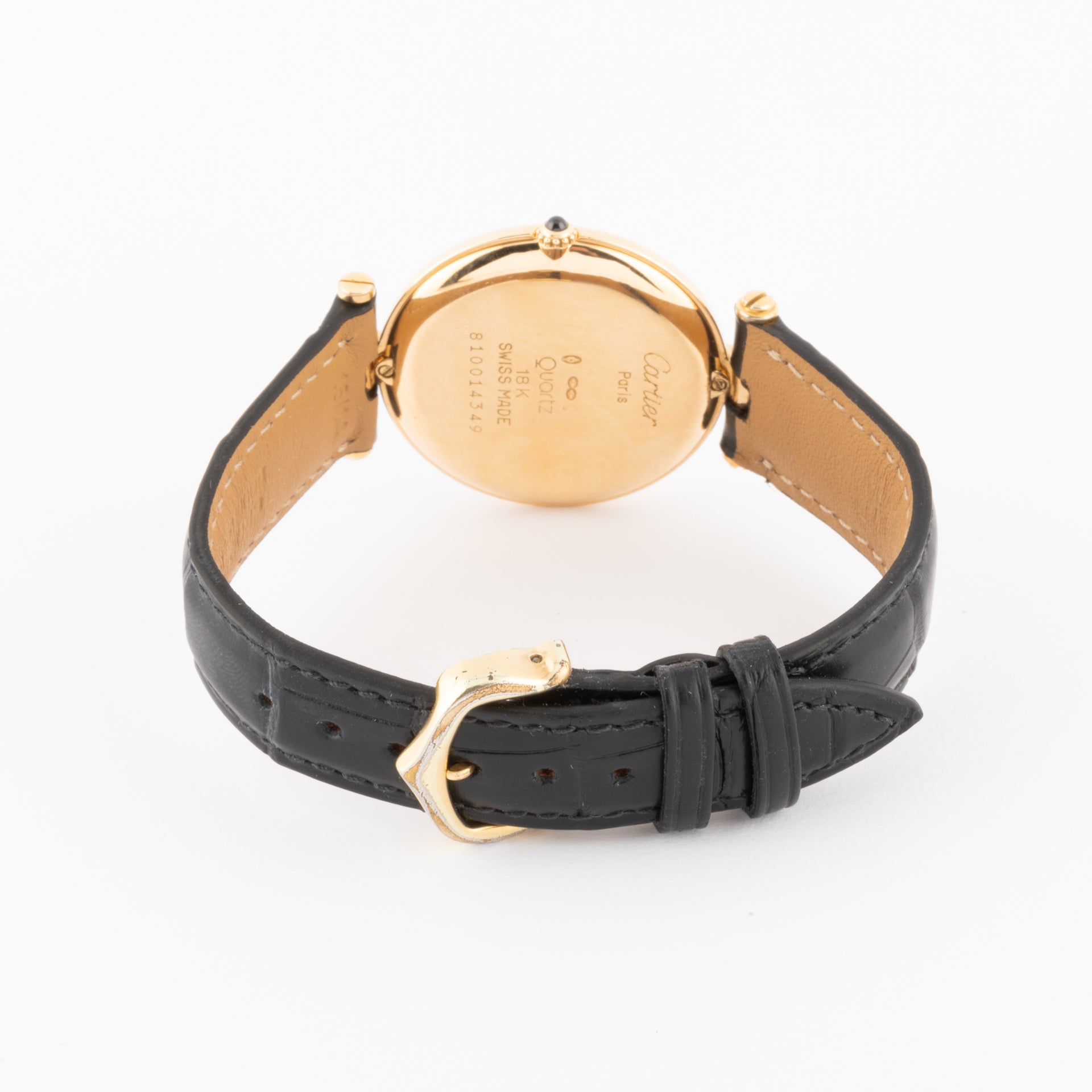Cartier Vendôme watch in yellow gold