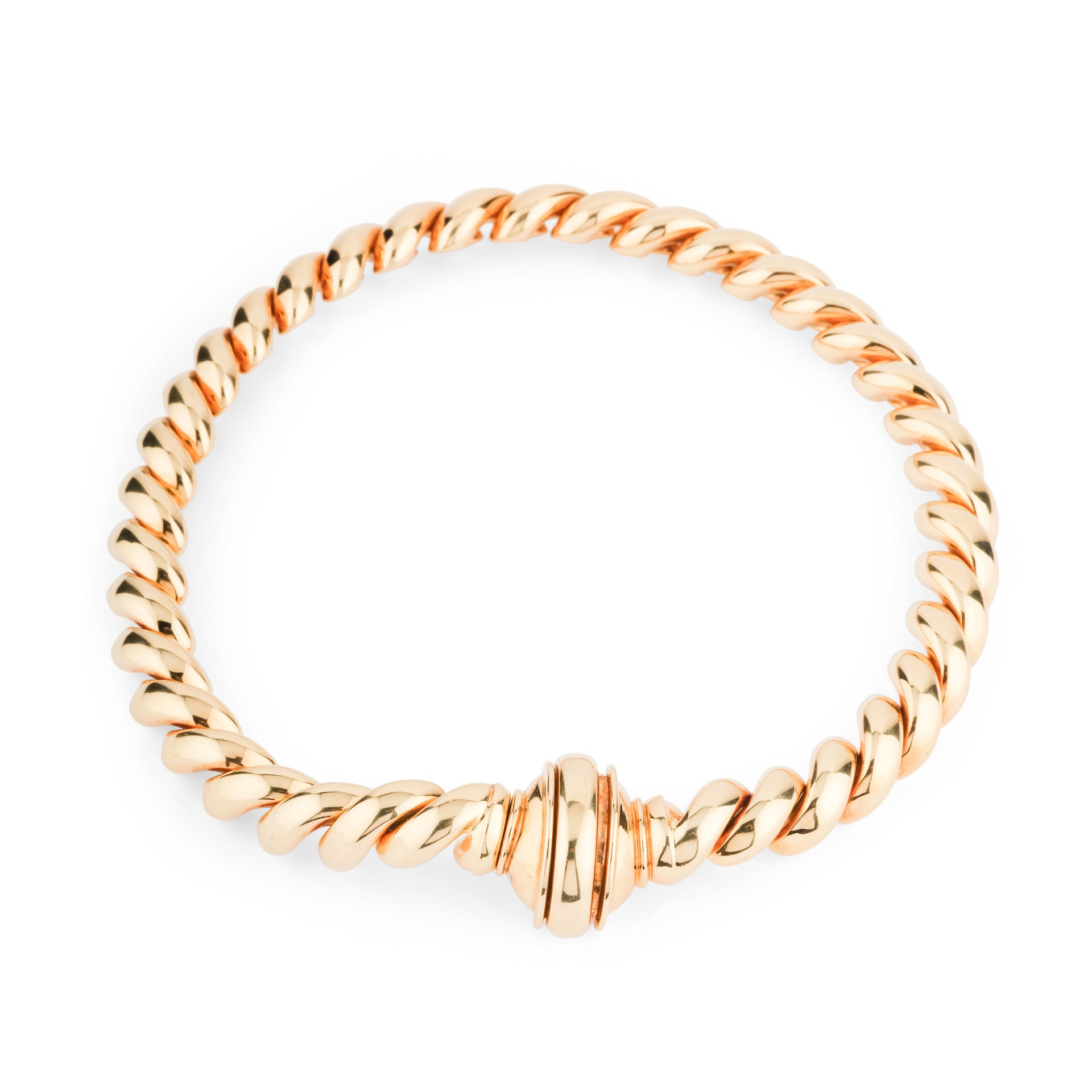 collier Piaget vintage en or jaune 18K