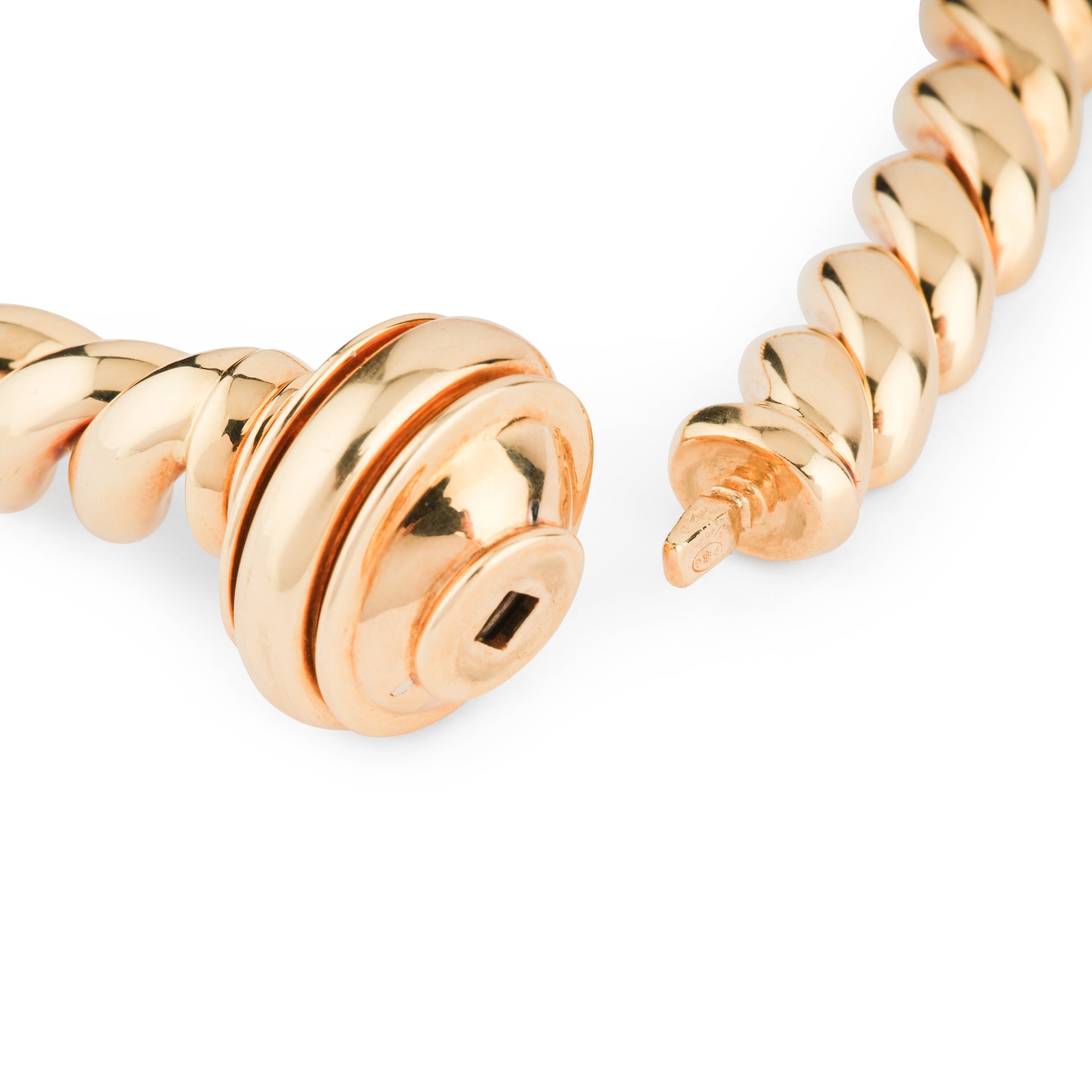 vintage Piaget necklace in 18K yellow gold