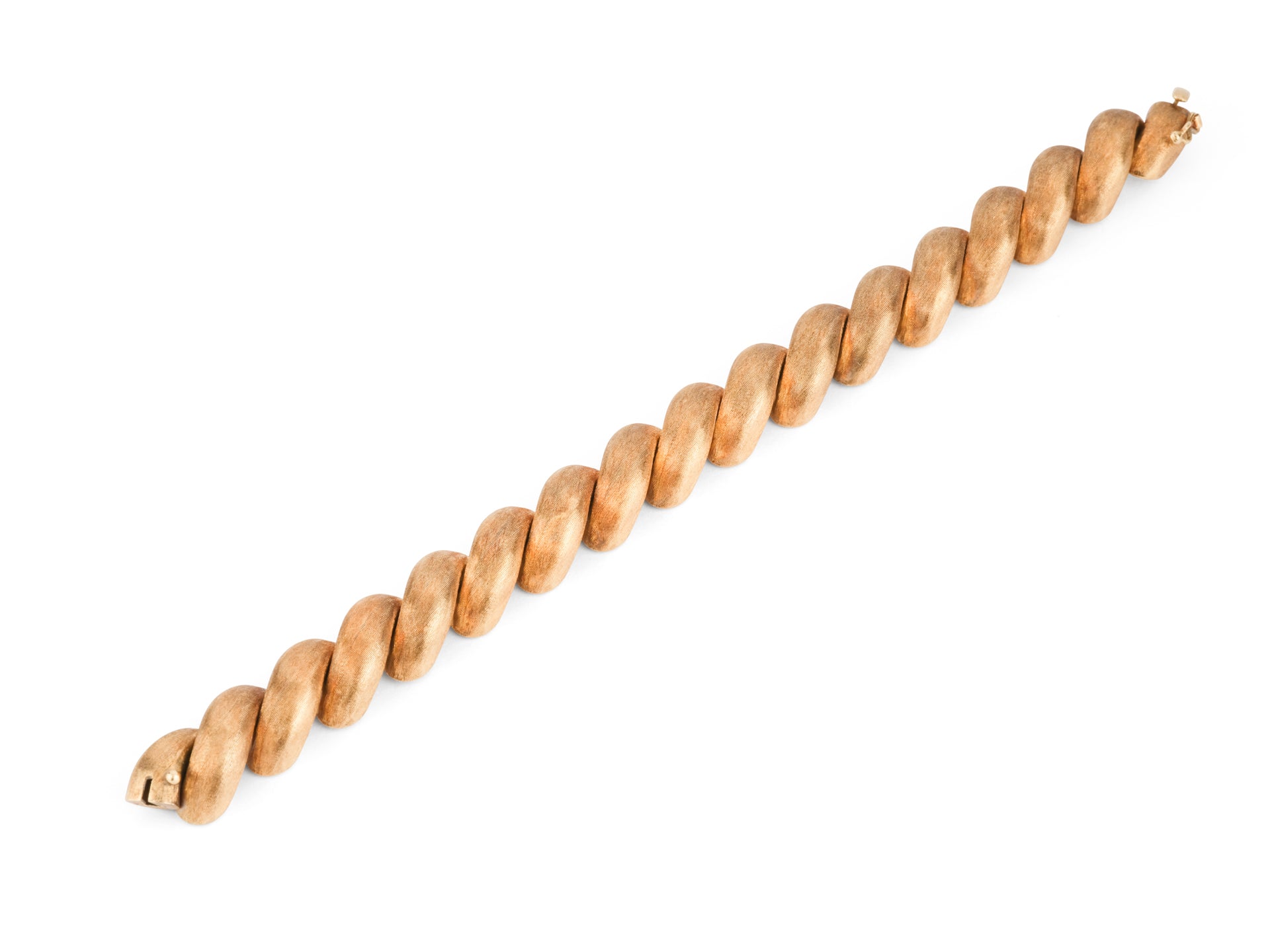 Un bracelet Mario Buccellati en or rose 18K