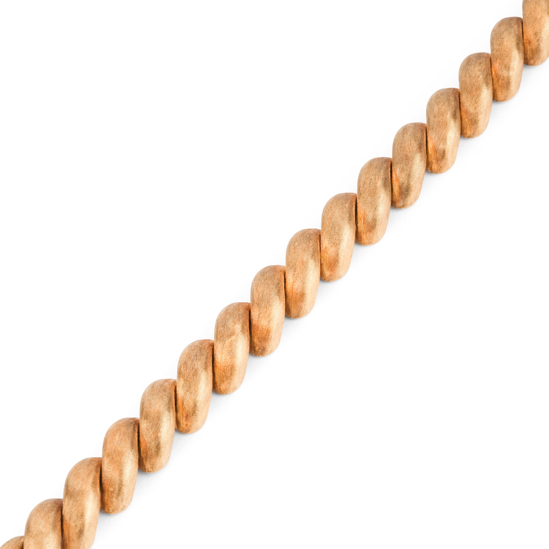 Un bracelet Mario Buccellati en or rose 18K