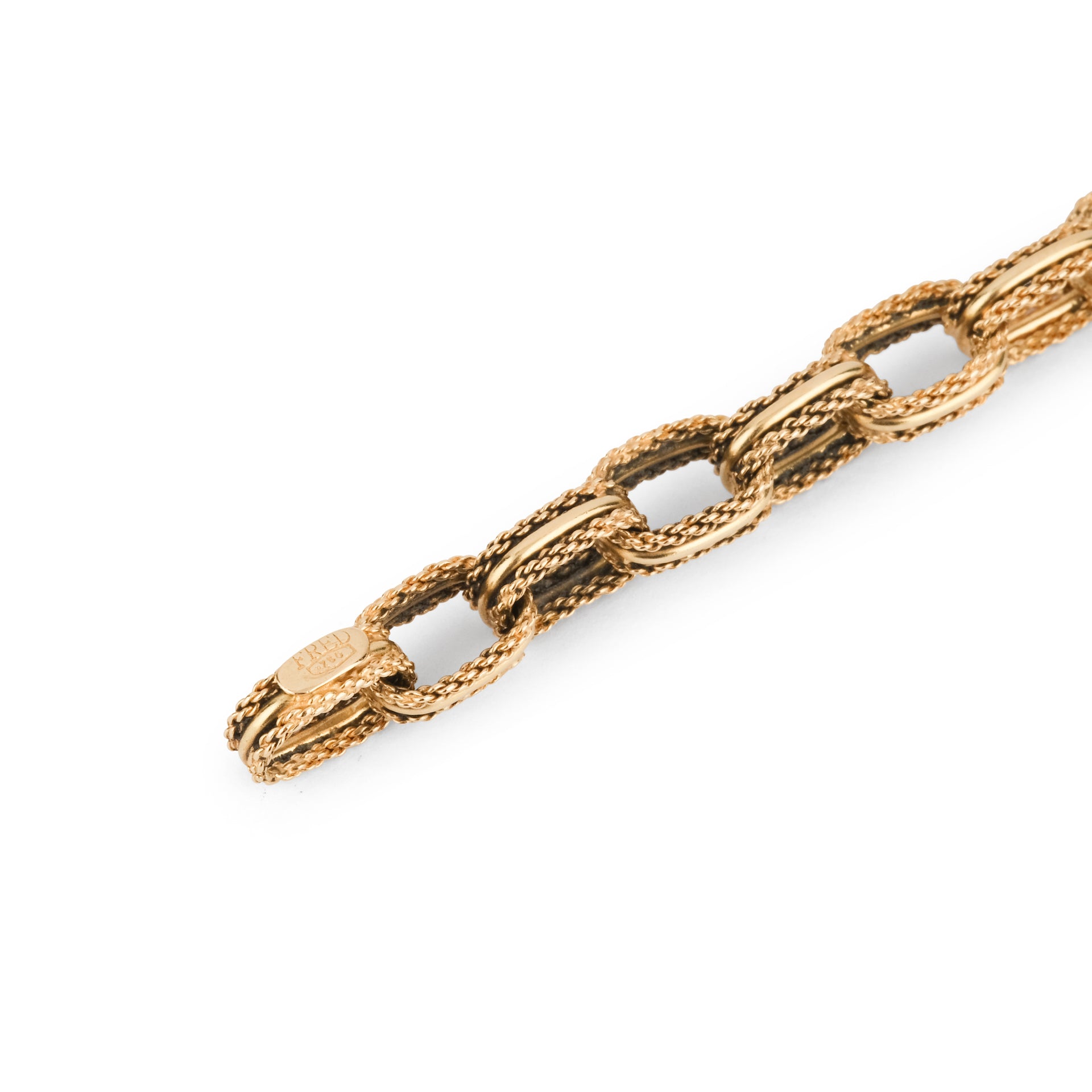 Bracelet Fred vintage en or jaune