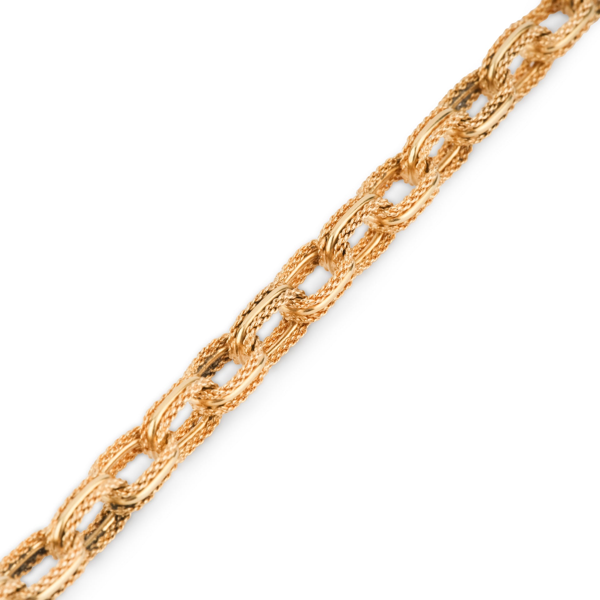Vintage Fred bracelet in yellow gold