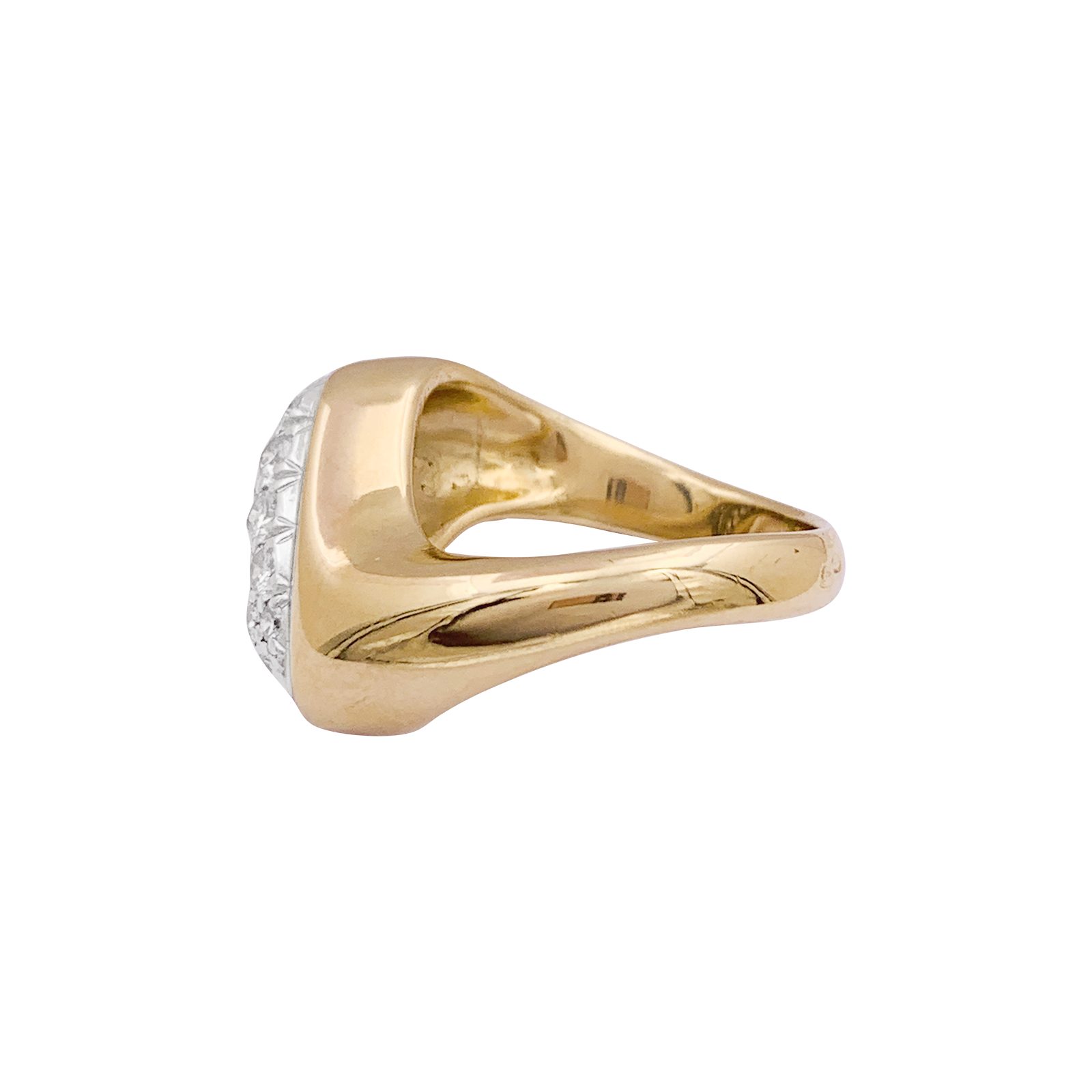 Bague BOUCHERON, or jaune et diamants