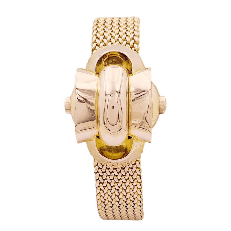 Montre vintage secrète, or rose. - Maison Eloe