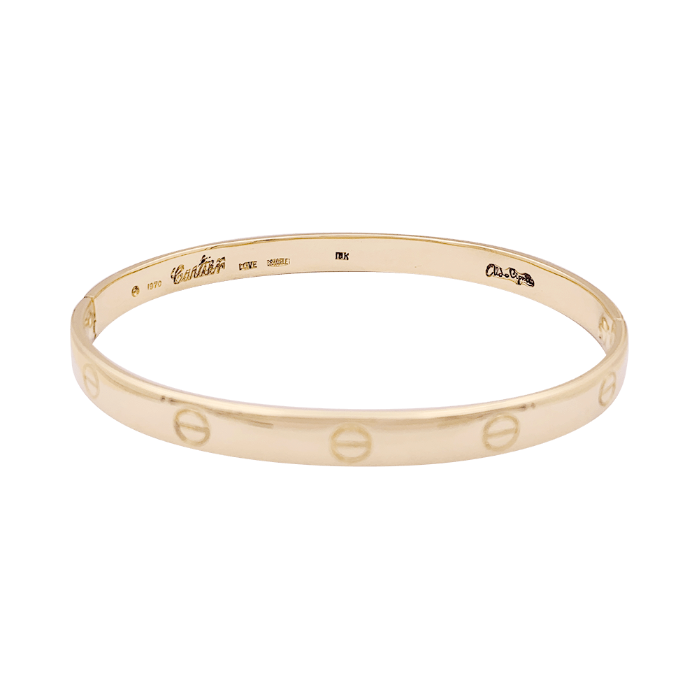 Bracelet Cartier "Love" or jaune. - Maison Eloe