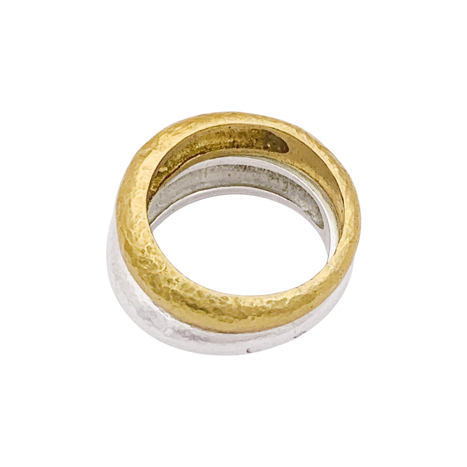 Bagues Arthus-Bertrand, or jaune, argent.