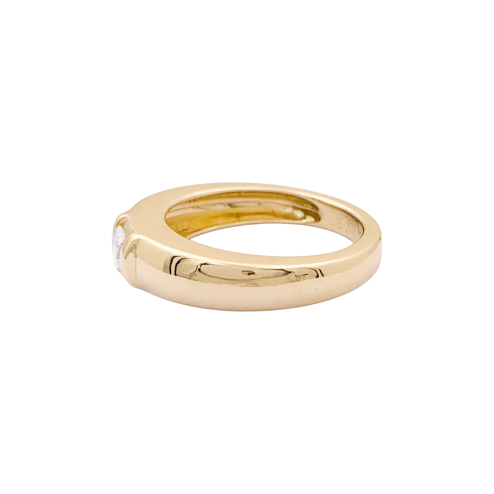 Bague Chaumet, "Gioia", or jaune, diamant.