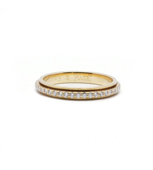 Piaget, Bague Alliance "Possession" Or et Diamants