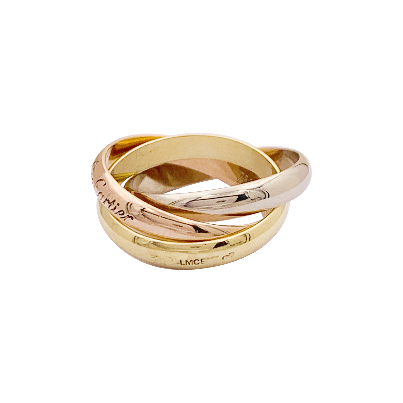 Bague CARTIER Trinity Must, trois ors.