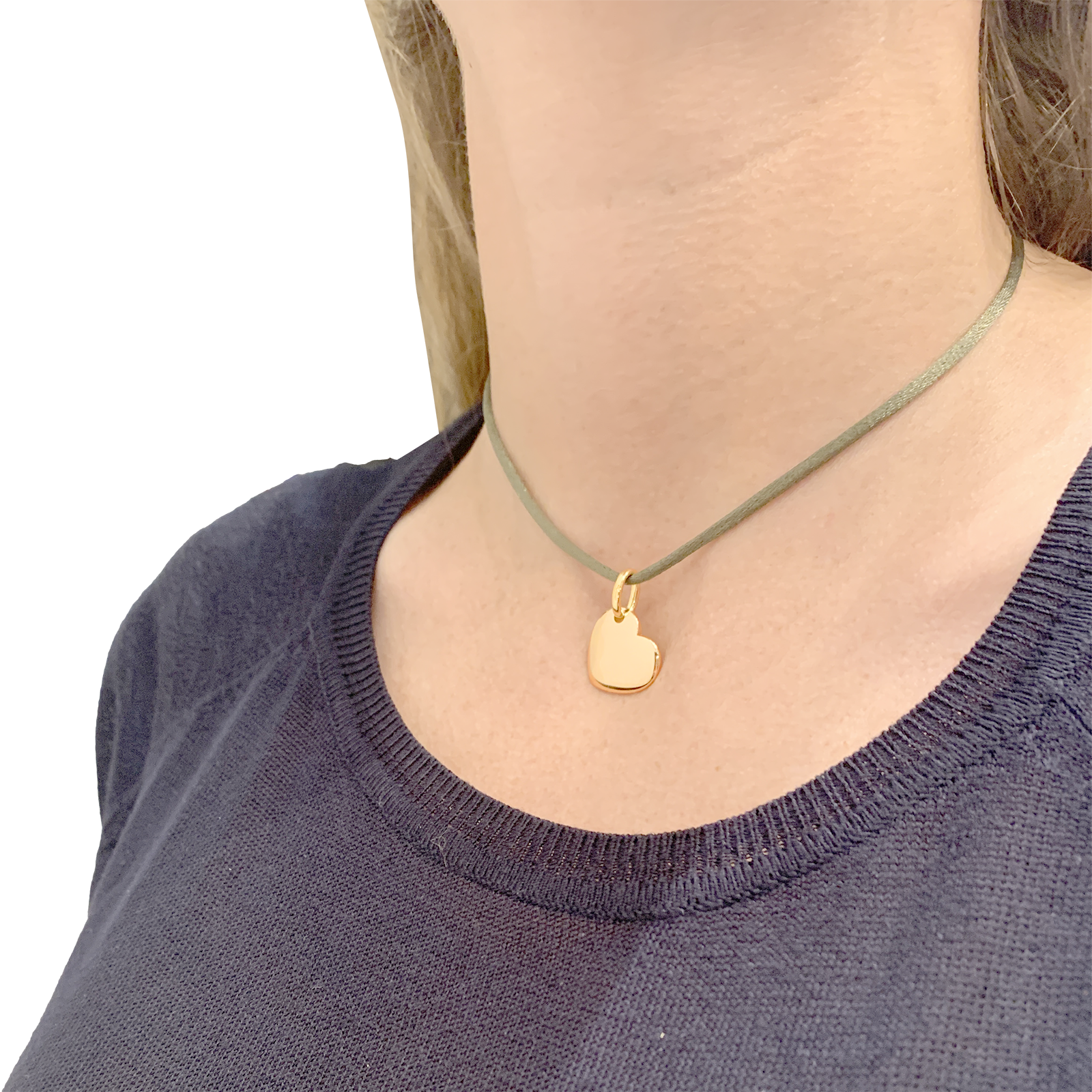 Pendentif Pomellato, "Coeur", en or rose et jaune.