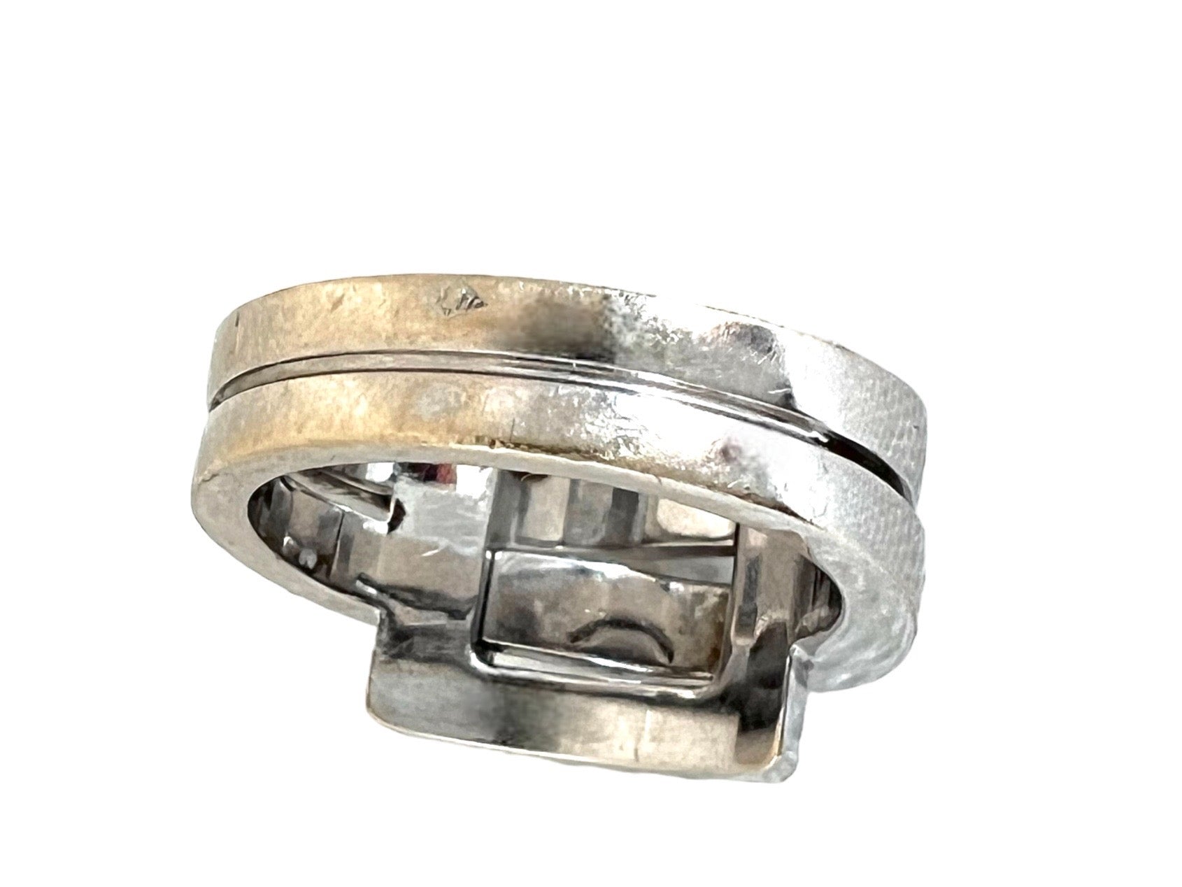 Bague Boucheron "déchainée", or gris et diamants