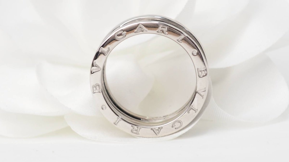 Bvlgari Bague BZéro1 Or blanc - Maison Eloe