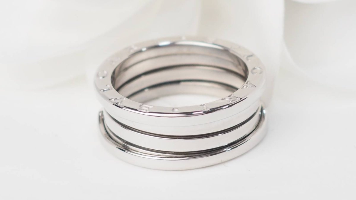 Bvlgari Bague BZéro1 Or blanc - Maison Eloe