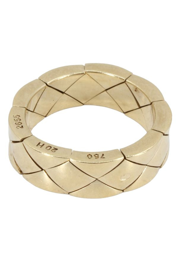 Chanel, "Quilted" ring in yellow gold