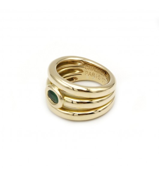 Chaumet, Yellow Gold and Emerald Ring