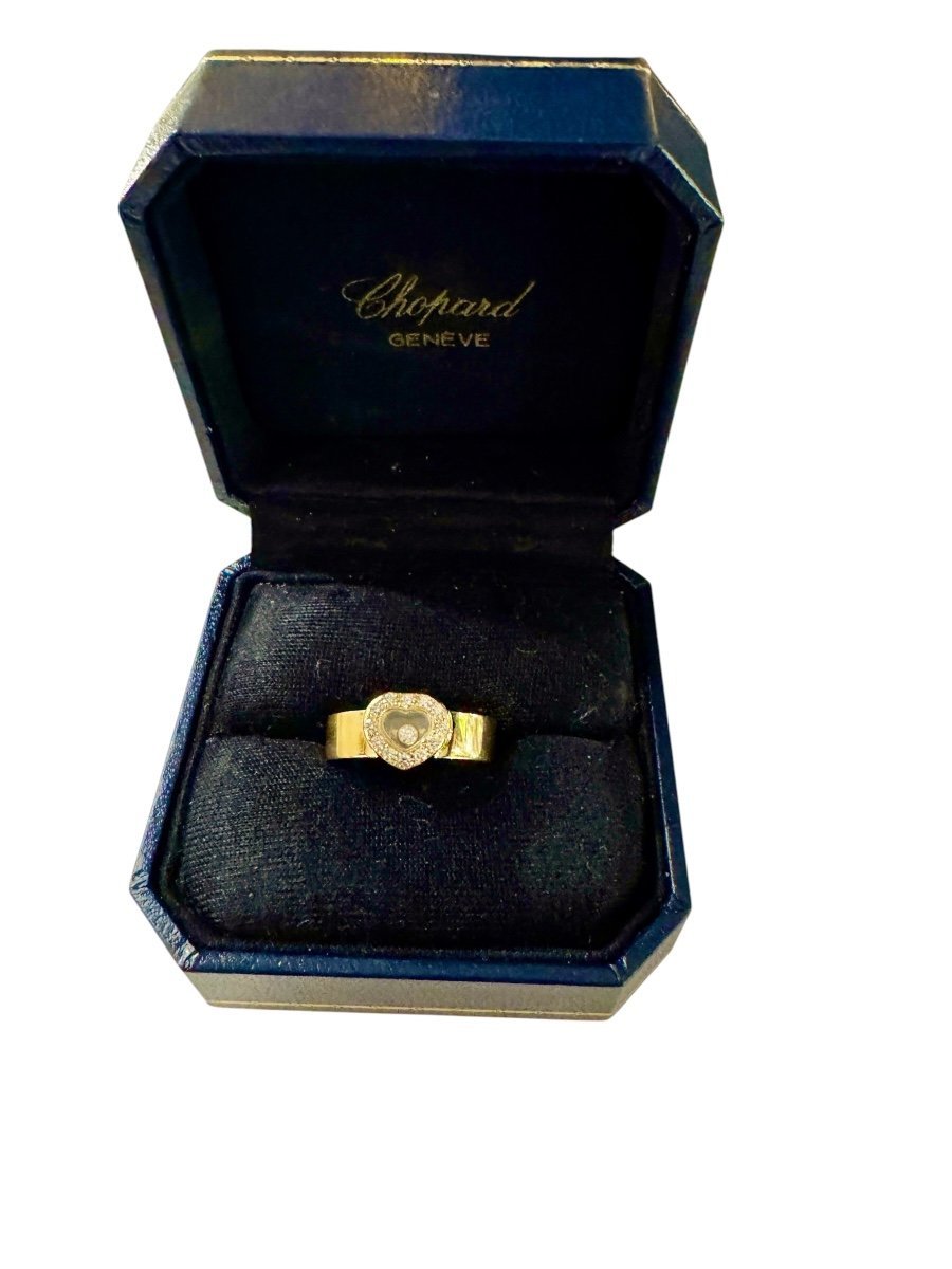 Chopard, Bague Happy Diamond Diamants - Maison Eloe