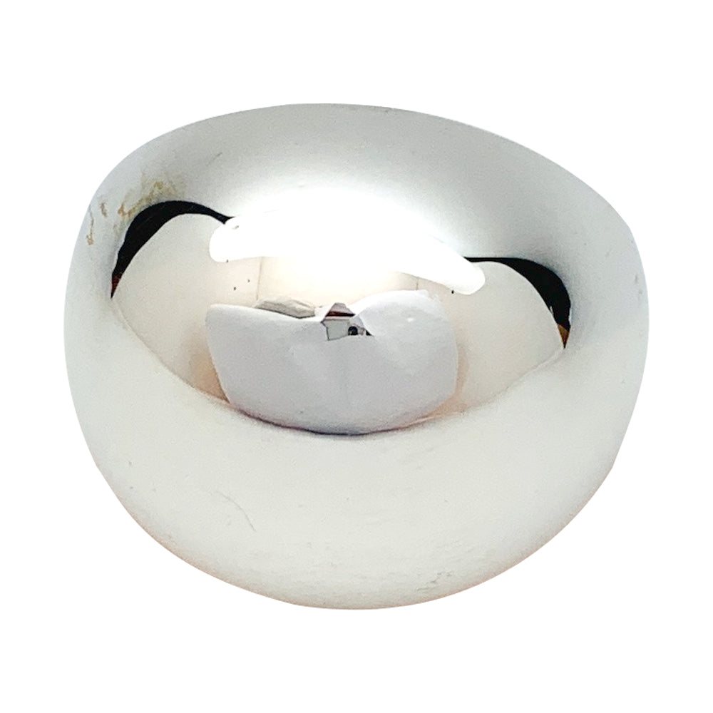 Bague Hermès,"Quark", argent.