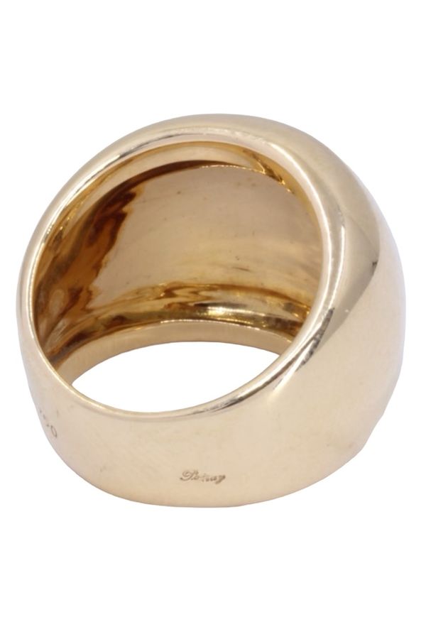 Poiray ring, yellow gold
