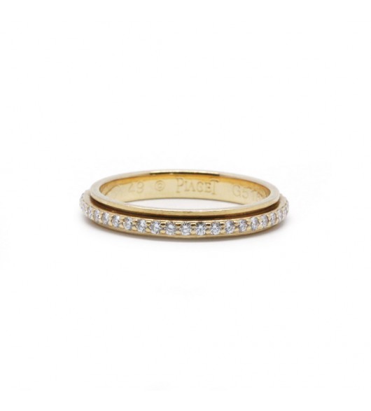Piaget, Bague Alliance "Possession" Or et Diamants