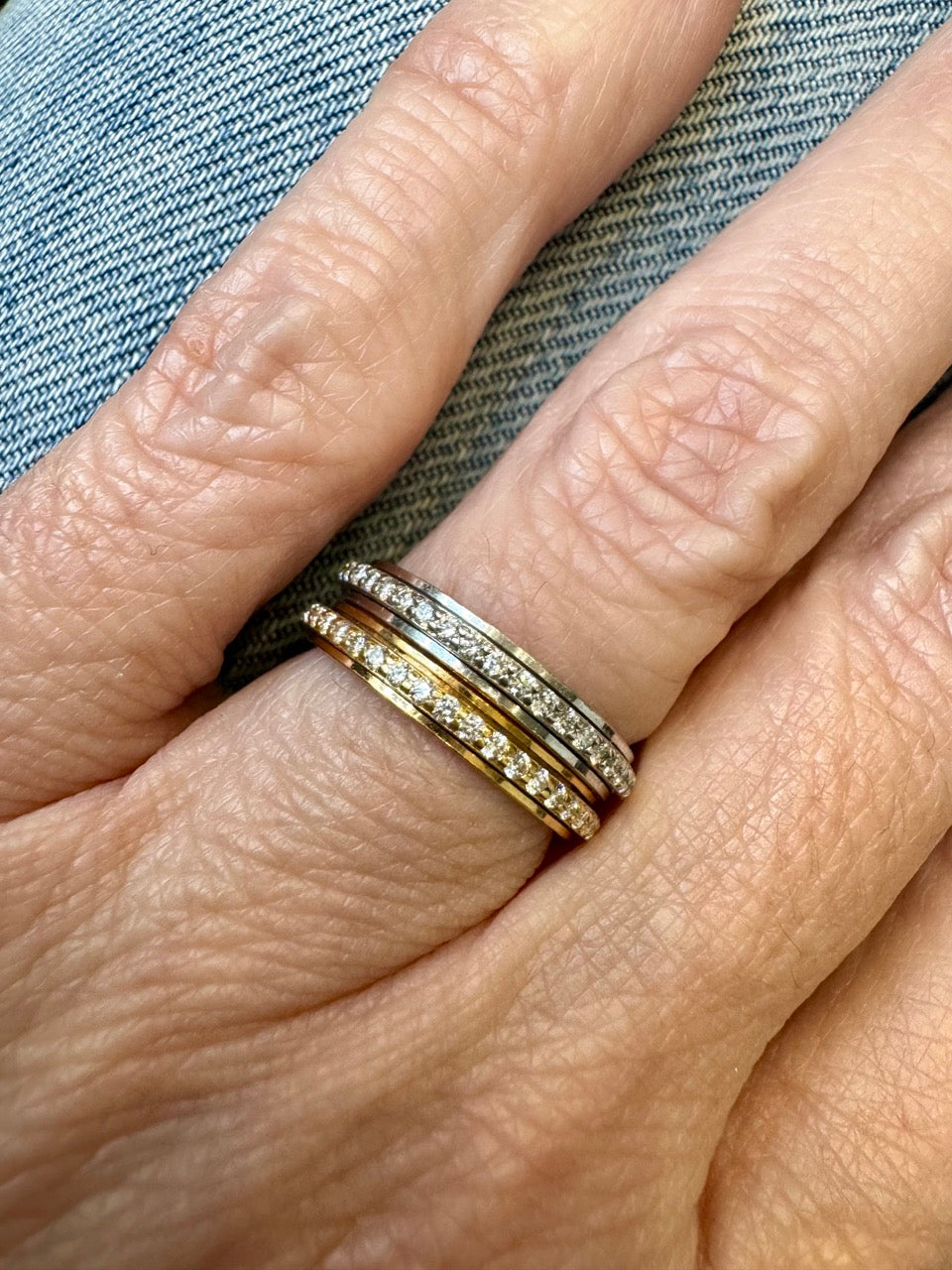 Piaget, "Possession" Alliance Ring, White Gold, Diamonds