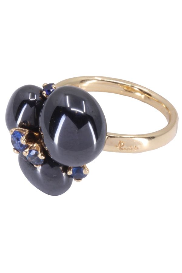 Pomellato, Capri ring, Yellow gold and Sapphires